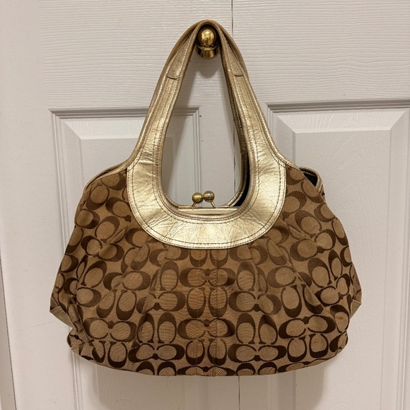 Vintage Coach Kisslock Shoulder Bag - Picture 4 of 4